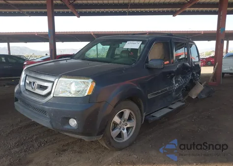 2010 Honda Pilot Ex-L from USA, damaged, VIN 5FNYF3H58AB020373